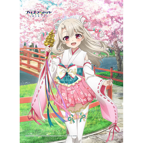 Movie "Movie Fate/Kaleid Liner Prisma Illya: Licht - The Nameless Girl" New Illustration B2 Wall Scroll (Illya / Shrine Maiden) Double Suede(Pre-order)