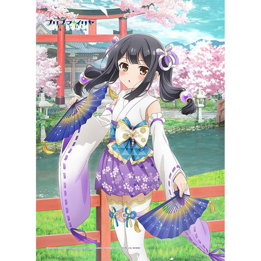 Movie "Movie Fate/Kaleid Liner Prisma Illya: Licht - The Nameless Girl" New Illustration B2 Wall Scroll (Miyu / Shrine Maiden) Double Suede(Pre-order)