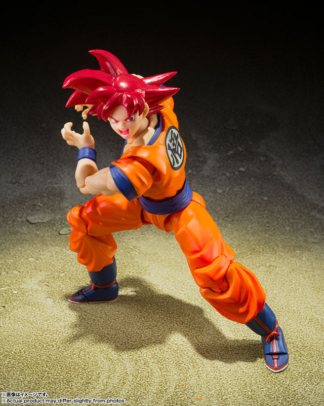 S.H.Figuarts Super Saiyan God Son Goku -The Saiyan God of Righteousness- "Dragon Ball Super" | animota