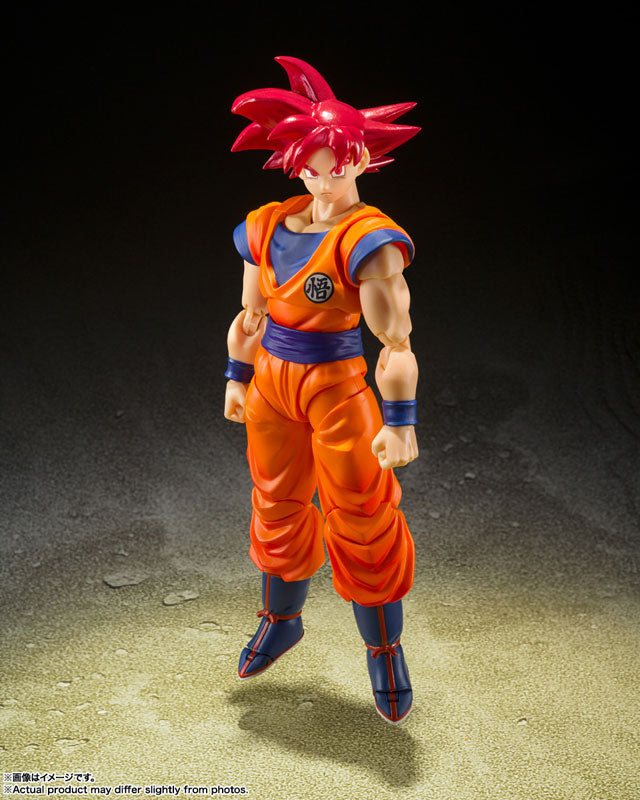 S.H.Figuarts Super Saiyan God Son Goku -The Saiyan God of Righteousness- "Dragon Ball Super" | animota