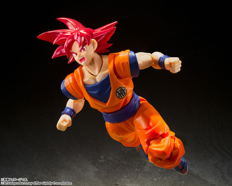 S.H.Figuarts Super Saiyan God Son Goku -The Saiyan God of Righteousness- "Dragon Ball Super" | animota