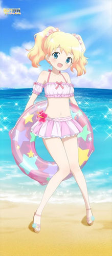 Kiniro Mosaic - [New Illustration] Alice BIG Wall Scroll, Decorative Tapestries, animota