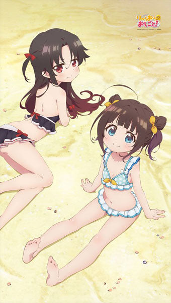 Ryuuou no Oshigoto! - Multipurpose Wall Scroll Split Curtain: Ai x Ai Swimsuit, Decorative Tapestries, animota