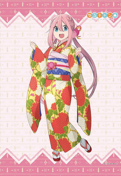 Yuru Camp New Illustration Nadeshiko B2 Wall Scroll