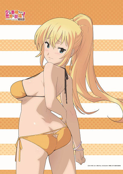 KonoSuba New Illustration Darkness B2 Wall Scroll, Decorative Tapestries, animota