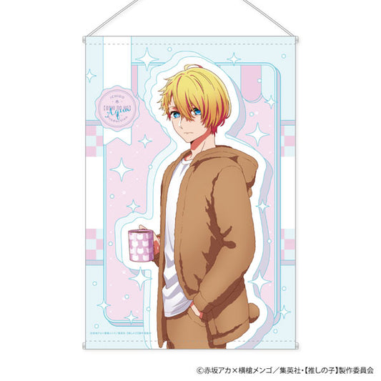 [Oshi no Ko] B2 Wall Scroll Animal Pajama Ver. A: Aqua