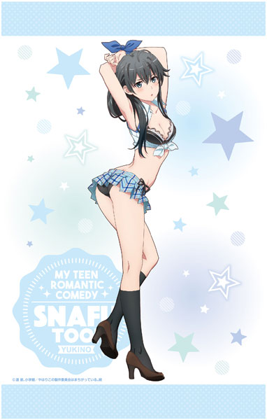 My Teen Romantic Comedy SNAFU B2 Wall Scroll School Girl Yukino Yukinoshita, Decorative Tapestries, animota