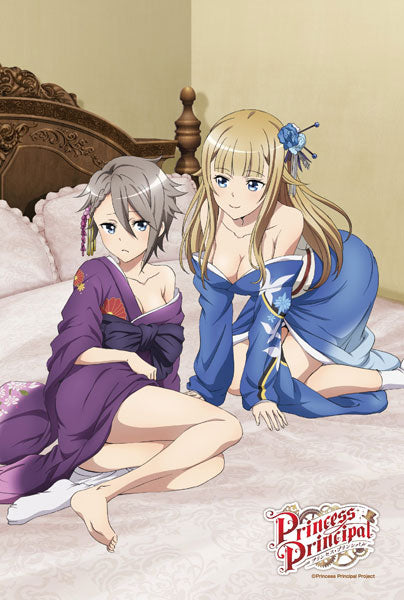 Princess Principal B2 Wall Scroll [Ange & Princess (Kimono ver)], Decorative Tapestries, animota