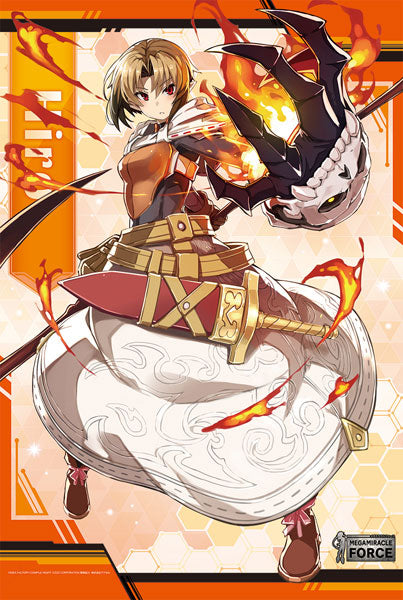 Mega Miracle Force B2 Wall Scroll (2) Hiro, Decorative Tapestries, animota