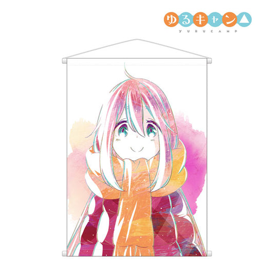 Yuru Camp Ani-Art Wall Scroll (Nadeshiko Kagamihara)