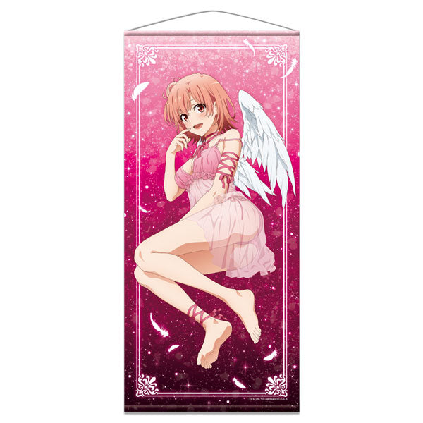 My Teen Romantic Comedy SNAFU. Completion Almost Life-size Wall Scroll B [Yui Yuigahama Angel ver.], Decorative Tapestries, animota