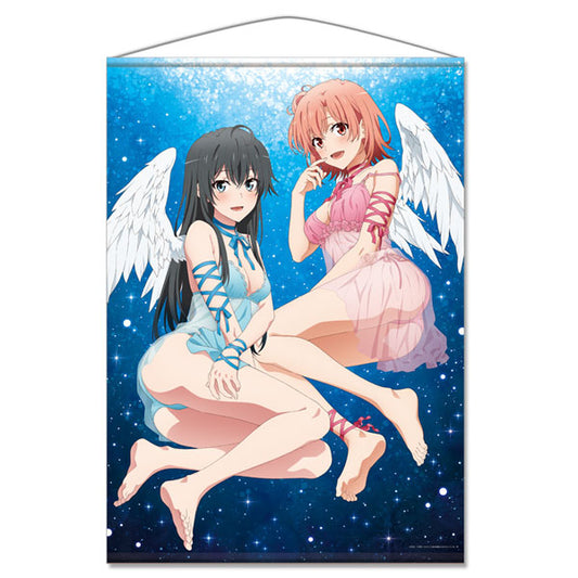 My Teen Romantic Comedy SNAFU. Completion B1 Wall Scroll C [Yukino & Yui Angel ver.], Decorative Tapestries, animota