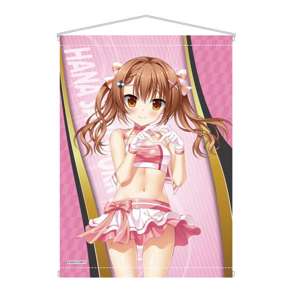 Hanasaki Work Spring! New Illustration Nonoka Hanasaki RQver. A&J B2 Wall Scroll