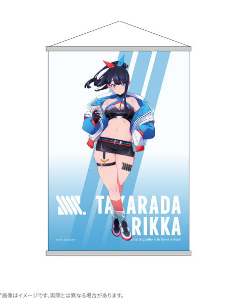 GRIDMAN UNIVERSE Dreamy Divas Ver. B2 Wall Scroll Rikka Takarada(Pre-order)