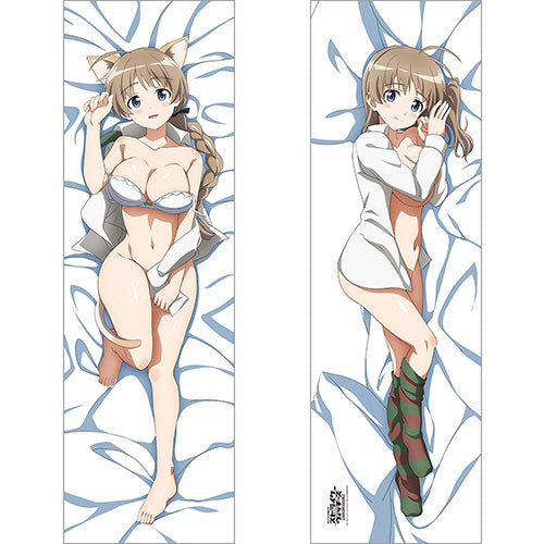 501st Joint Fighter Wing Strike Witches ROAD to BERLIN New Illustration Hugging Pillow Cover (Lynette Bishop) 2WAY Tricot, Pillowcases & Shams, animota