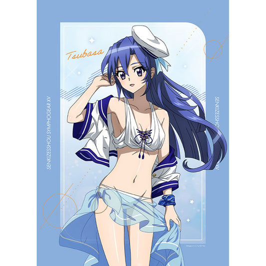 Senki Zesshou Symphogear XV New Illustration B2 Wall Scroll (Tsubasa / Marine Sailor Swimsuit)(Pre-order), Decorative Tapestries, animota