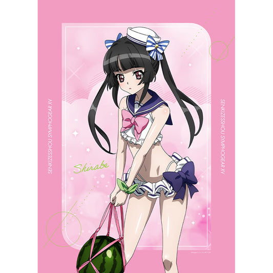 Senki Zesshou Symphogear XV New Illustration B2 Wall Scroll (Shirabe / Marine Sailor Swimsuit)(Pre-order), Decorative Tapestries, animota