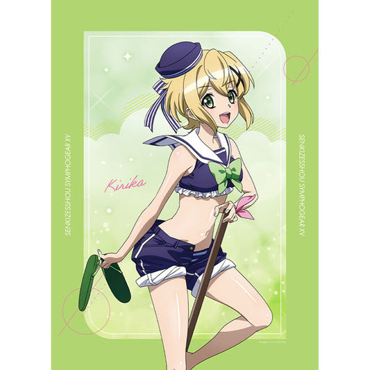 Senki Zesshou Symphogear XV New Illustration B2 Wall Scroll (Kirika / Marine Sailor Swimsuit)(Pre-order), Decorative Tapestries, animota