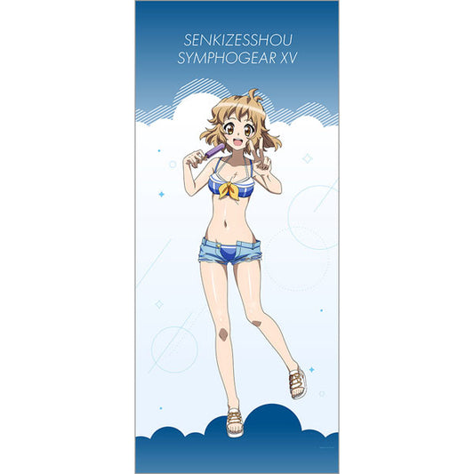 Senki Zesshou Symphogear XV New Illustration Jumbo Wall Scroll (Hibiki / Marine Sailor Swimsuit), Decorative Tapestries, animota