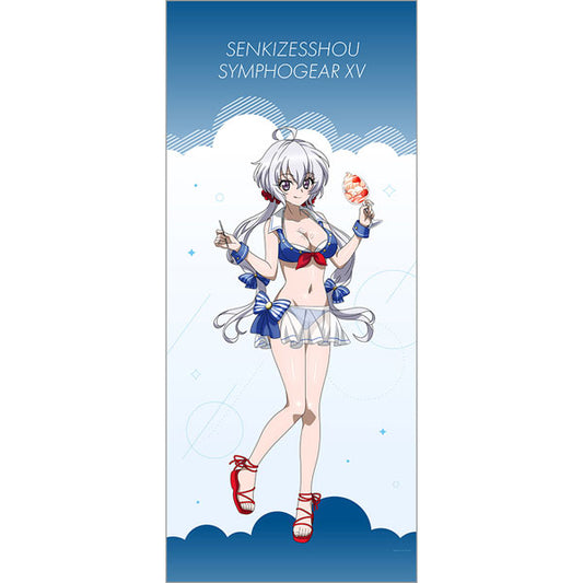 Senki Zesshou Symphogear XV New Illustration Jumbo Wall Scroll (Chris / Marine Sailor Swimsuit), Decorative Tapestries, animota