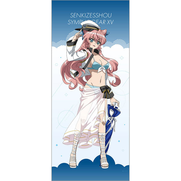 Senki Zesshou Symphogear XV New Illustration Jumbo Wall Scroll (Maria / Marine Sailor Swimsuit)