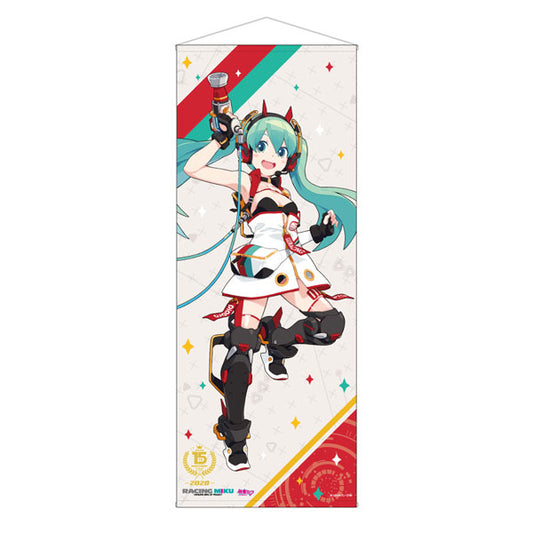 Hatsune Miku GT Project 15th Anniversary Life-size Wall Scroll 2020Ver., Decorative Tapestries, animota