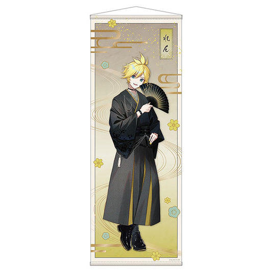 Hatsune Miku New Year SHOP 2024 Life-size Wall Scroll Kagamine Len, Decorative Tapestries, animota