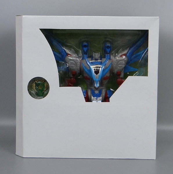 Caja de color blanco de Transformers Galaxy Force Frame Convoy Sky Link