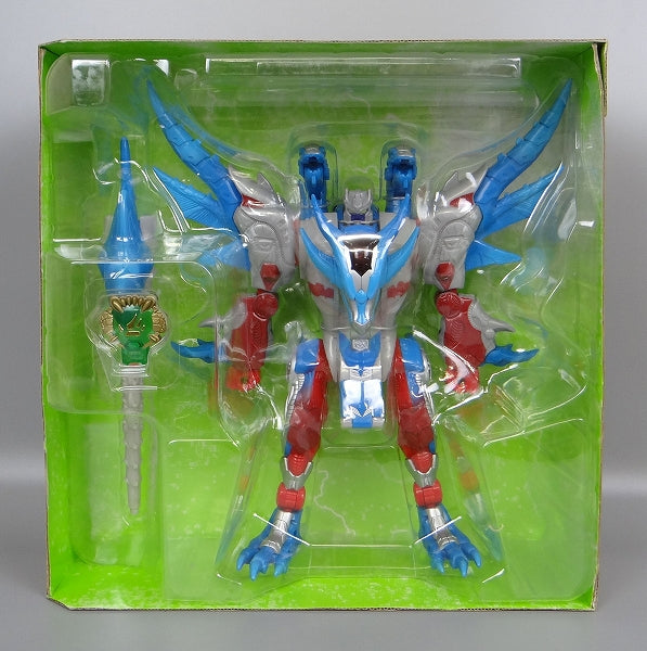 Caja de color blanco de Transformers Galaxy Force Frame Convoy Sky Link