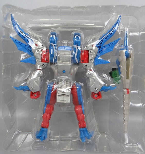 Caja de color blanco de Transformers Galaxy Force Frame Convoy Sky Link