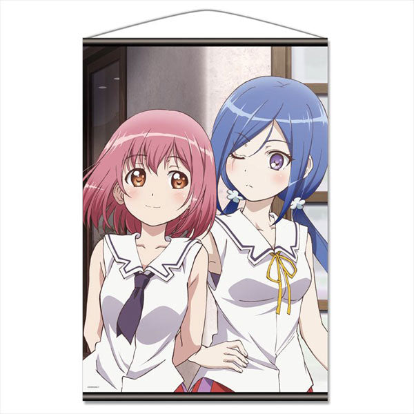 RELEASE THE SPYCE B2 Wall Scroll B [Momo Minamoto & Yuki Hanzoumon], Decorative Tapestries, animota