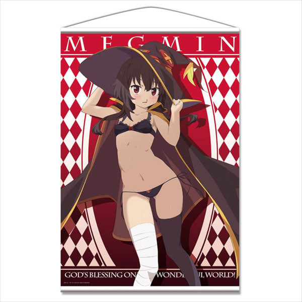 KonoSuba B1 Wall Scroll [Megumin], Decorative Tapestries, animota