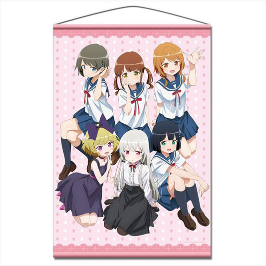 Ms. Vampire Who Lives in My Neighborhood B2 Wall Scroll A, Decorative Tapestries, animota