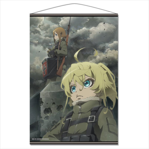 Movie Youjo Senki B2 Wall Scroll B [Battlefield], Decorative Tapestries, animota