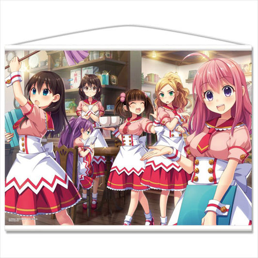 Pastel Memories B2 Wall Scroll A [Main Rabbit Hutch], Decorative Tapestries, animota