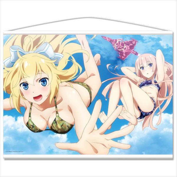Girly Air Force B2 Wall Scroll C Gripen & Eagle Swimsuit, Decorative Tapestries, animota