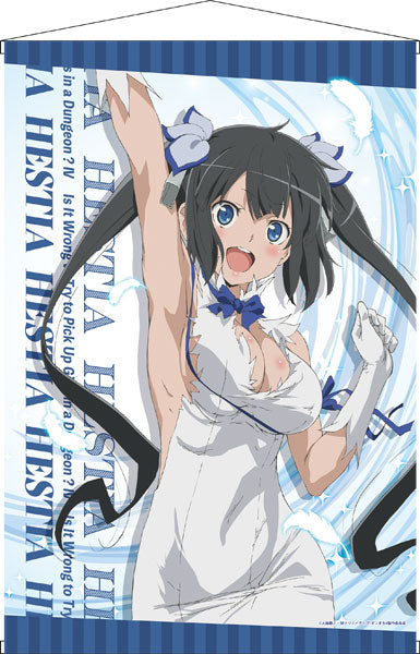 Is It Wrong to Try to Pick Up Girls in a Dungeon? IV B2 Wall Scroll Hestia