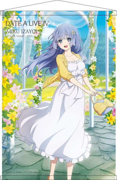 Date A Live IV B2 Wall Scroll Miku Izayoi, Decorative Tapestries, animota