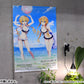 Date A Live IV B2 Wall Scroll Kaguya Yamai / Yuzuru Yamai, Decorative Tapestries, animota