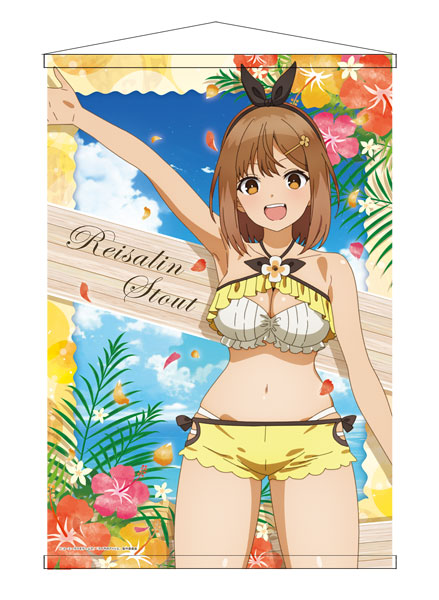 Anime "Atelier Ryza: Ever Darkness & the Secret Hideout" B2 Wall Scroll [Reisalin Stout Swimsuit ver]