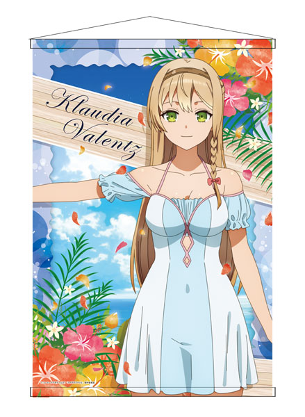 Anime "Atelier Ryza: Ever Darkness & the Secret Hideout" B2 Wall Scroll [Klaudia Valentz Swimsuit ver]