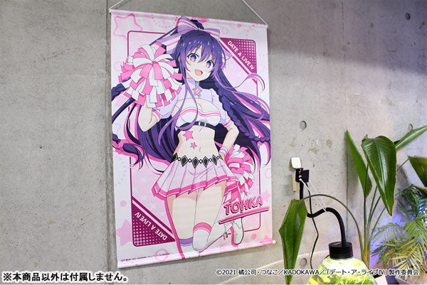 Date A Live IV New Illustration B2 Wall Scroll Tohka Yatogami Cheerleader, Decorative Tapestries, animota