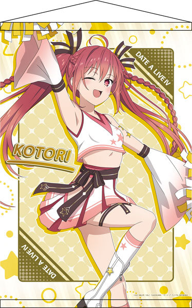 Date A Live IV New Illustration B2 Wall Scroll Kotori Itsuka Cheerleader, Decorative Tapestries, animota