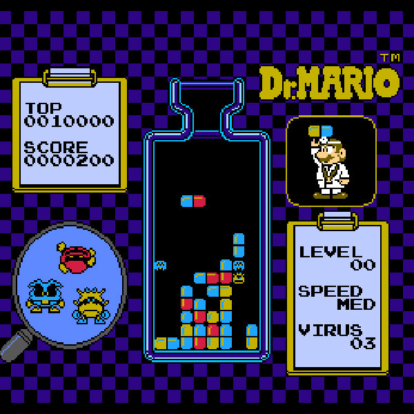 Dr. Mario.Famicom Japanese Version
