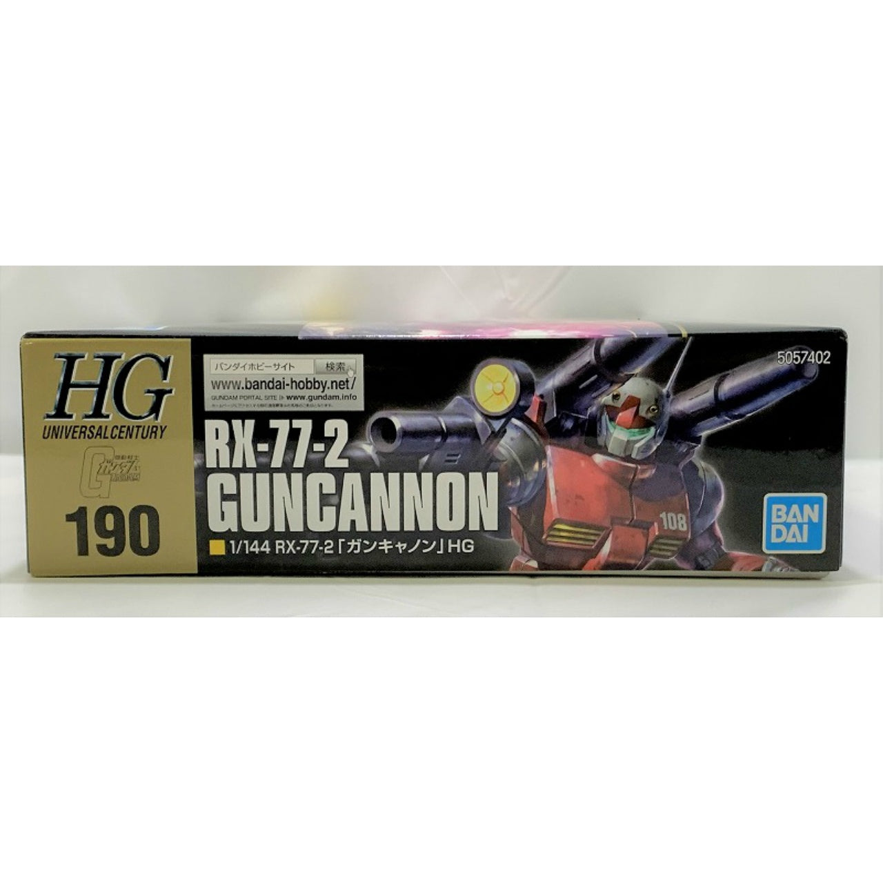 HGUC 190 1/144 RX-77-2 Gun Cannon (REVIVE) Bandai Spirits Version