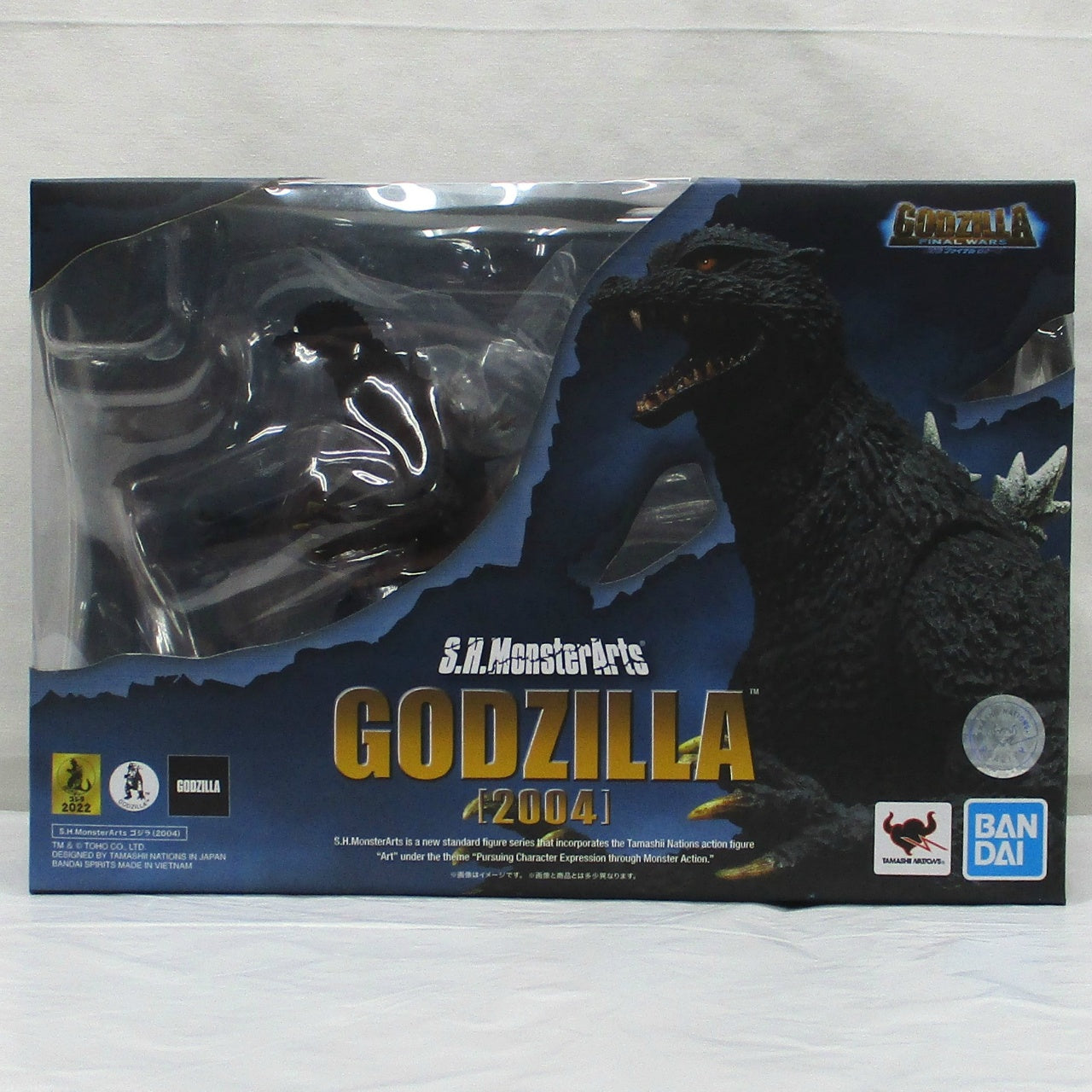 Bandai Spirits S.H.MonsterArts GODZILLA (2004)