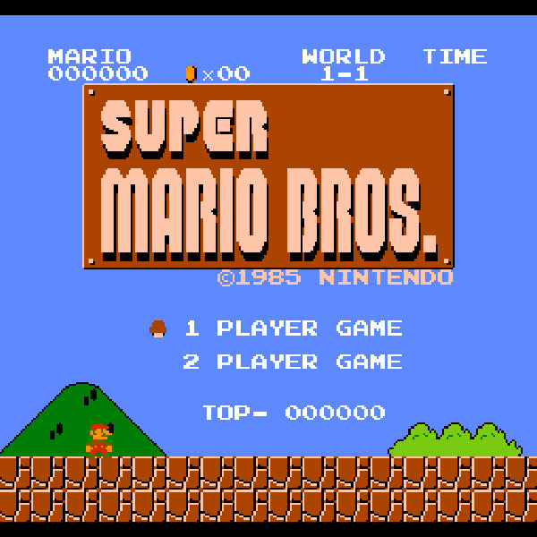 Super Mario Bros(Late Model).Nintendo Famicom Japanese Version