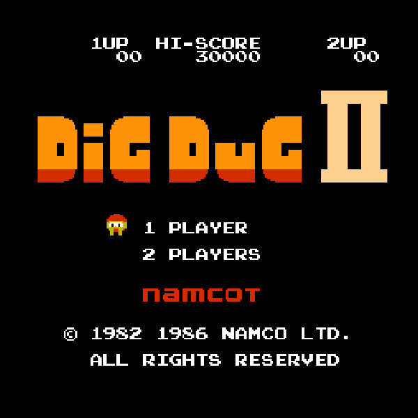 ディグダグ2 FC image 2
