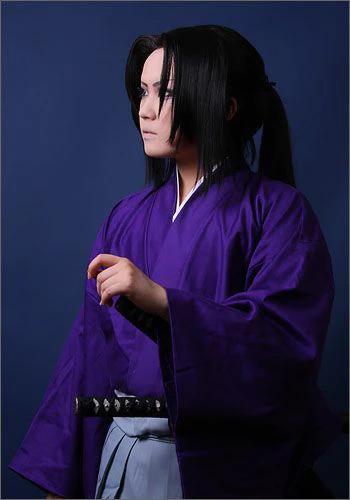 "Hakuouki - Demon of the Fleeting Blossom" Toshizou Hijikata (Japanese clothing) style cosplay wig | animota