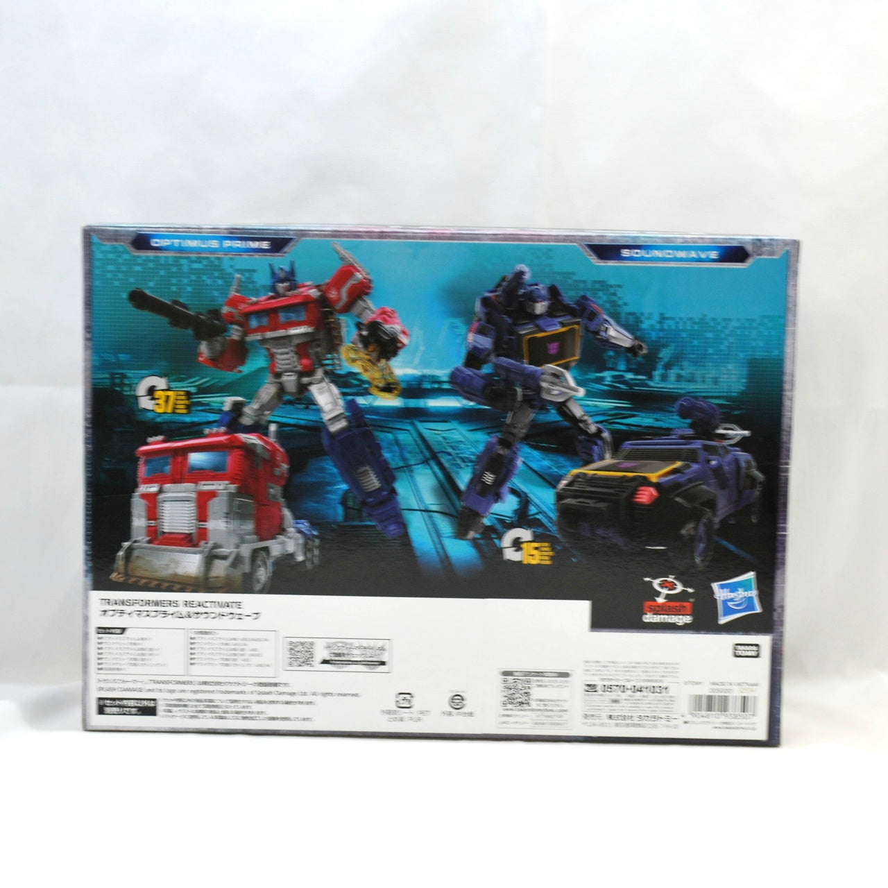 Transformers Reactivate Optimus Prime and Soundwave (TAKARATOMY Mall Limited Edition)